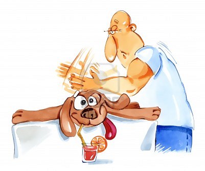 massage canin massage chien dessin