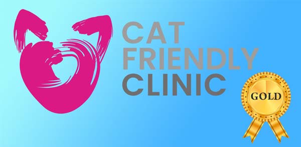 Cat frienly gold Affiche cat-friendly